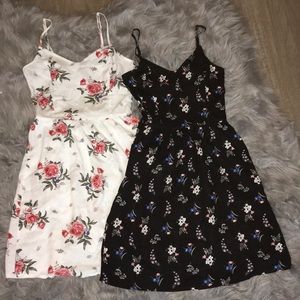 2-for-1 Mini Floral Sun Dresses